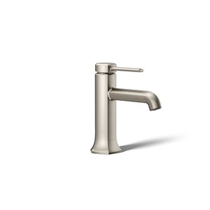 Robinet de lavabo de salle de bain sur comptoir Occasion KOHLER à 1 poignée 0,5 gal/min en nickel brossé