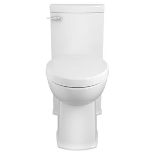 American Standard Boulevard 1-Piece 1.28 GPF/4.8 LPF Chair Height Elongated Toilet with Seat - White