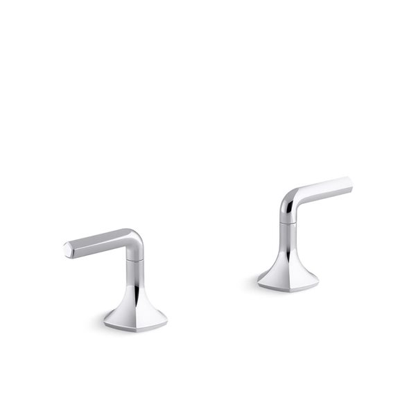 Robinets Kohler Blagdon K7894-CP – Pour Bar Ou Cuisine, Chrome, Poignées Levier