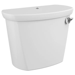 Réservoir de toilette Cadet Pro American Standard 4,8 LPC 12 po brute avec verrouillage du couvercle et levier à droite