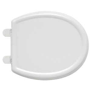 American Standard Cadet 3 White Plastic Soft-Close Round Front Toilet Seat