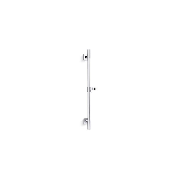 KOHLER Awaken 30-in L Polished Chrome Metal Deluxe Handshower Slidebar