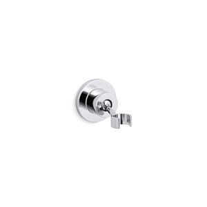 KOHLER Purist/Stillness Polished Chrome Metal Adjustable Wall-Mount Handshower Holder