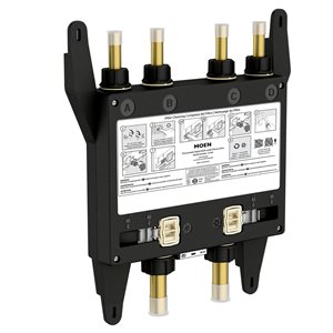 MOEN 4-Outlet Digital Thermostatic Shower Rough-in Valve w/ 3/4-in Connections