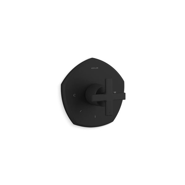 Pack douche encastré Métro Noir mat - JACOB DELAFON Réf. E38680-BL