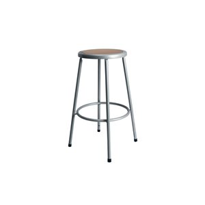 Hampden Furnishings Felix Grey 30-in H Steel Bar Stool