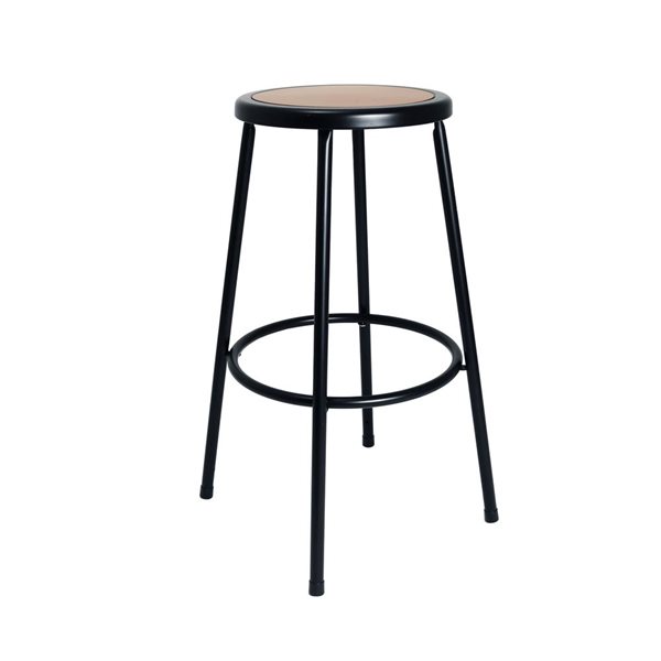 Hampden Furnishings Felix Black 30-in H Steel Bar Stool