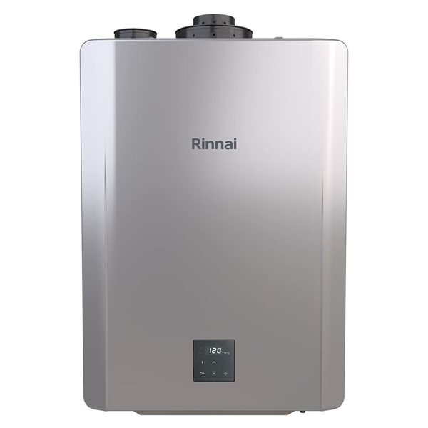 Chauffe-eau sans réservoir à condensation RX de Rinnai 9 gal/min, 160 000 BTU