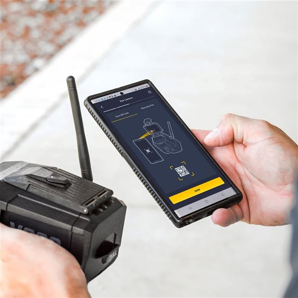 Vosker V300 Ultimate 4G-LTE Autonomous Security Camera w/ 15,000 mAh External Solar Power Bank 