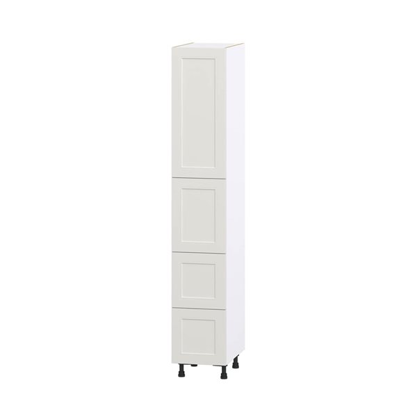 Hugo&Borg Belcourt Pantry 2 Doors, 2 Drawers & 2 Inner Drawers 15-In X 89.5-In Cabinet