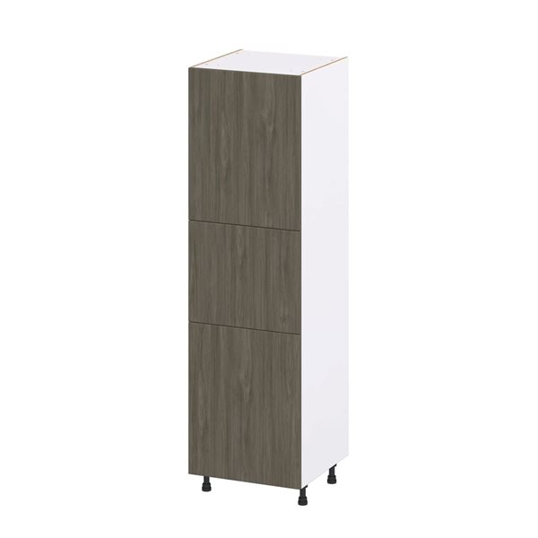 Hugo&Borg Savane Pantry 3 Doors & 4 Inner Drawers 24-In X 84.5-In Cabinet