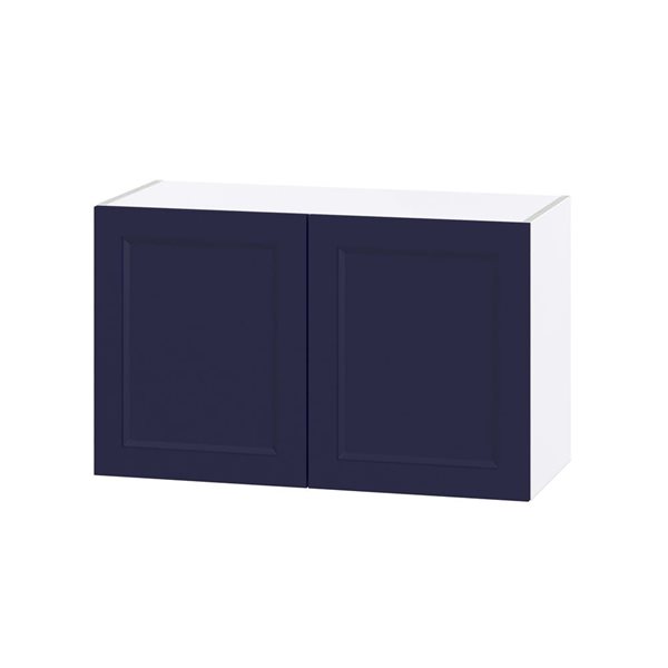 Hugo&Borg Lorette Blue Wall Bridge Kitchen Cabinet - 33 x 20-in