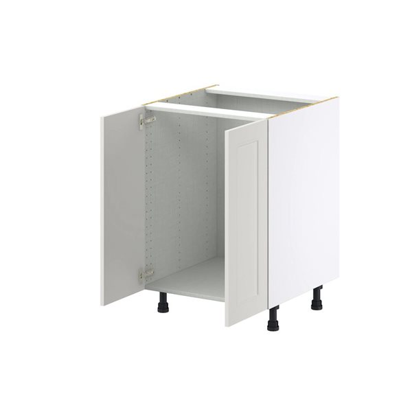 Hugo&Borg Belcourt 24 W x 34.5-in H 2-Door Grey Sink Base Kitchen Cabinet