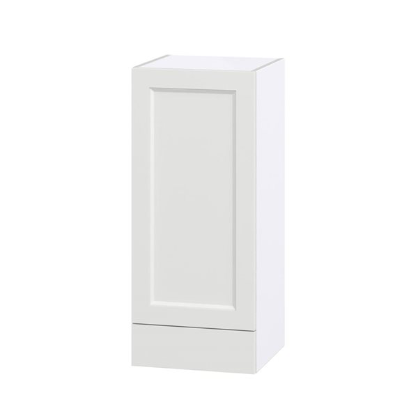 Hugo&Borg Riviera Bright White Wall Kitchen Cabinet with One 5-in Drawer - 15 x 35-in