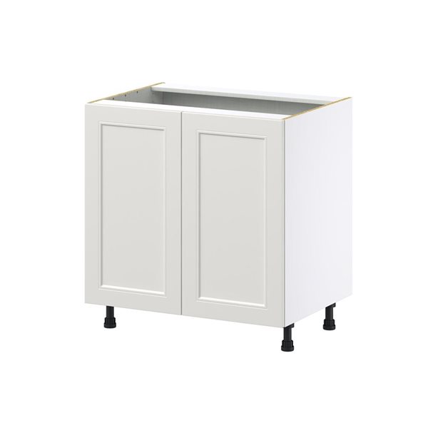 Hugo&Borg Belcourt Base Full High Door Grey Kitchen Cabinet - 33 x 34.5-in LCB33FHBE | RONA