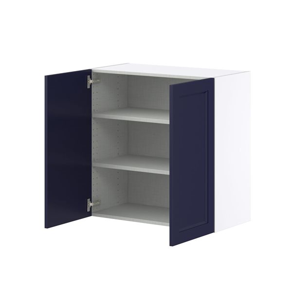 Hugo&Borg Lorette Blue Wall Kitchen Cabinet - 30 x 30-in