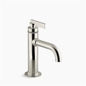 Robinet de lavabo de salle de bain Castia de KOHLER par Studio McGee à levier 1,0 gal/min, nickel poli