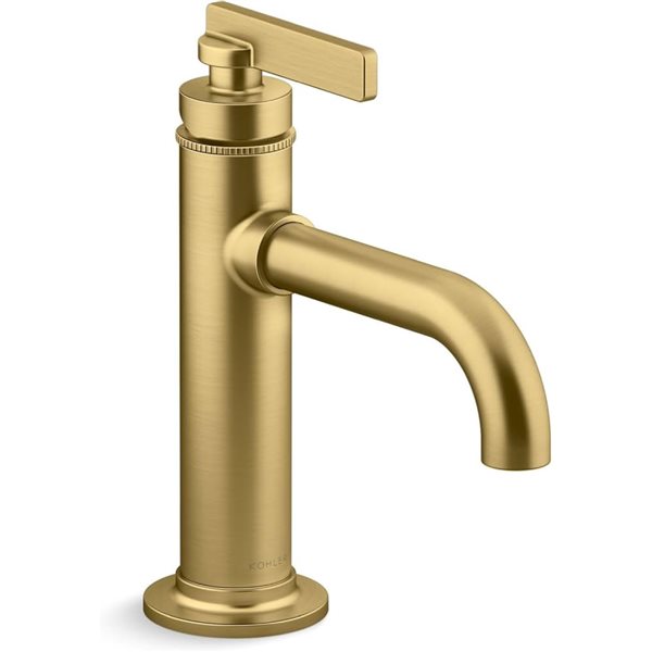 KOHLER Castia by Studio McGee Single-Handle Bathroom Sink Faucet 1.2 gpm - Brushed Brass