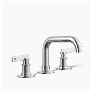 KOHLER Castia by Studio McGee Widespread Bathroom Sink Faucet 0.5 gpm - Polished Chrome