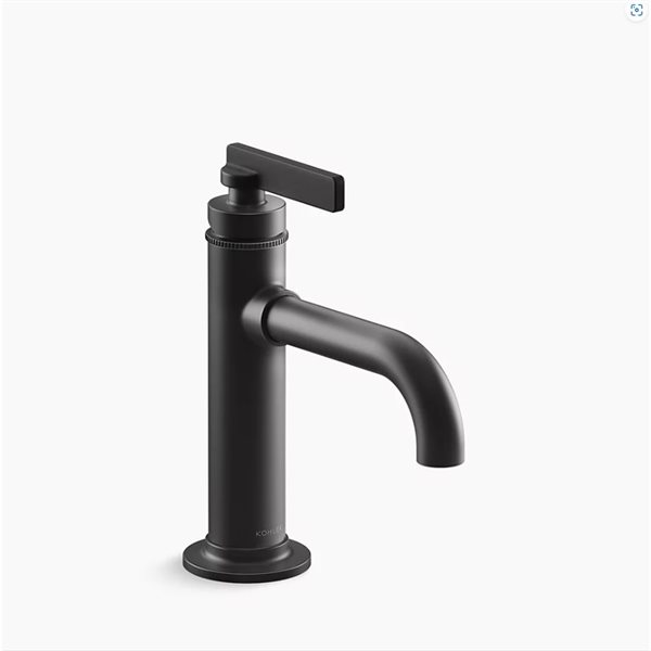 KOHLER Castia by Studio McGee Single-Handle Bathroom Sink Faucet 1.2 gpm - Matte Black
