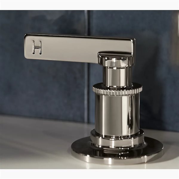 KOHLER Castia by Studio McGee Widespread Bathroom Sink Faucet 0.5 gpm - Polished Nickel