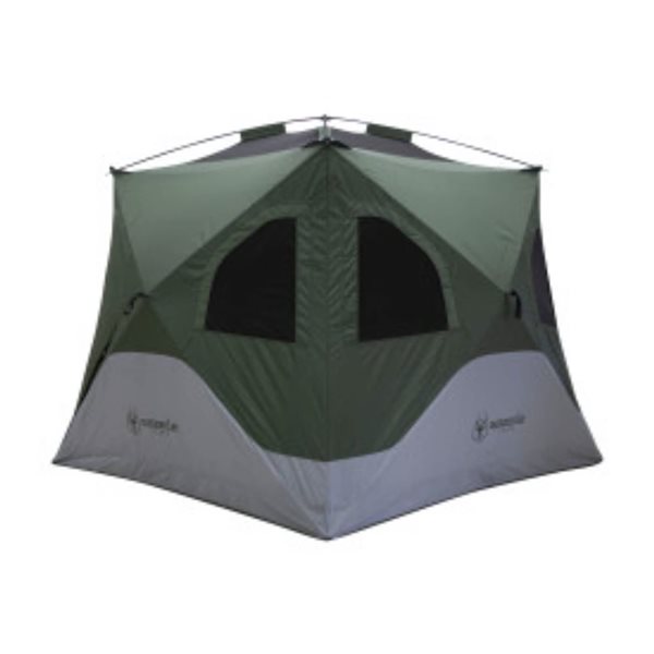 Tente T4 Hub de Gazelle Tents en vert alpin