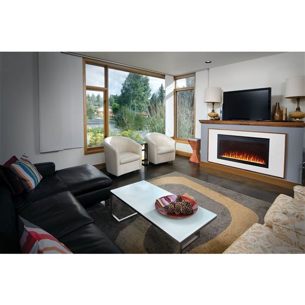 Napoleon Purview 42-in Wall-Hanging Electric Fireplace