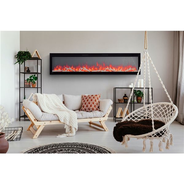 Napoleon Entice 36-in Wall-Hanging Electric Fireplace