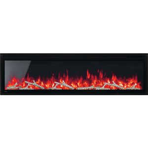 Napoleon Entice 60-in Wall-Hanging Electric Fireplace