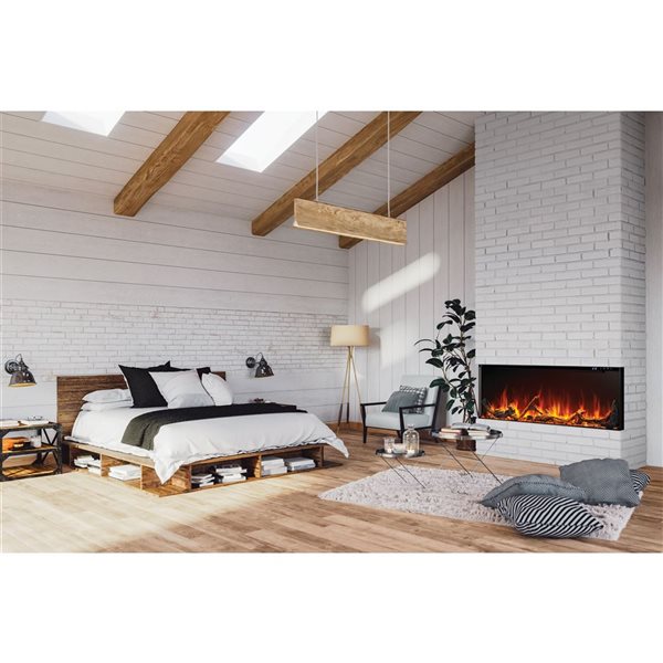 Napoleon Astound 62-in FlexMount Electric Fireplace NEFL62AB | RONA