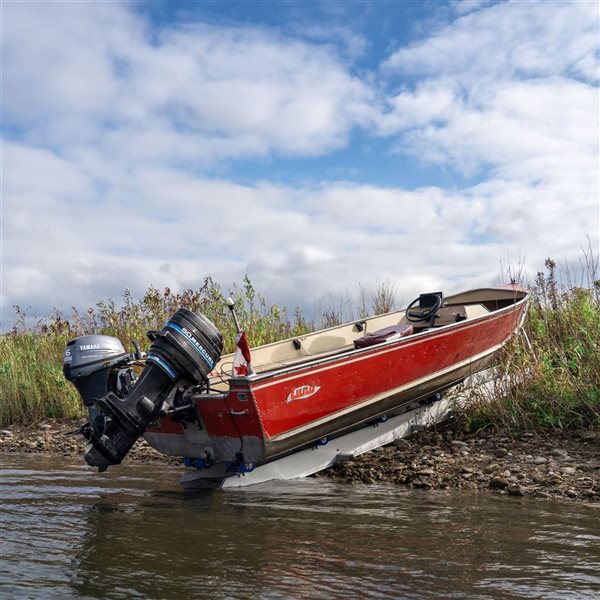 CanadaDocks Grey Dock Roller Ramp