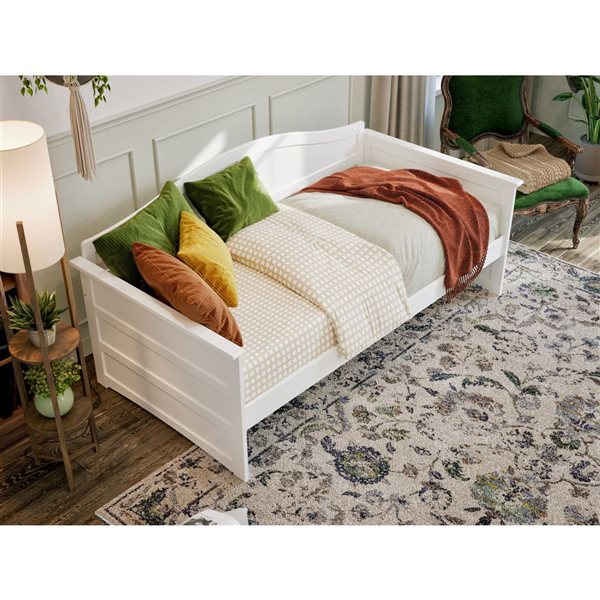 AFI Acadia White Twin-Sized Daybed
