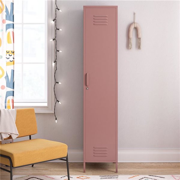 Novogratz Cache 1-Door Tall Single Metal Locker-Style