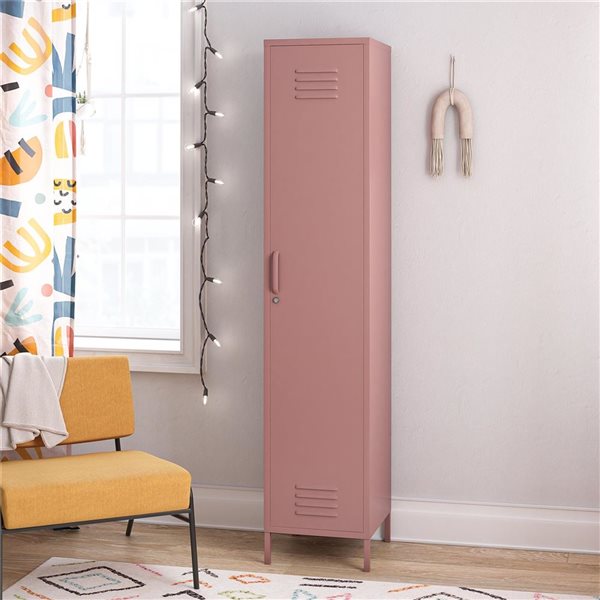 Novogratz Cache 1-Door Tall Single Metal Locker-Style