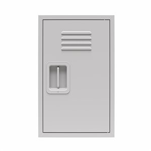 Little Seeds Casey Kids Stackable Mini Metal Storage Locker - Dove Grey