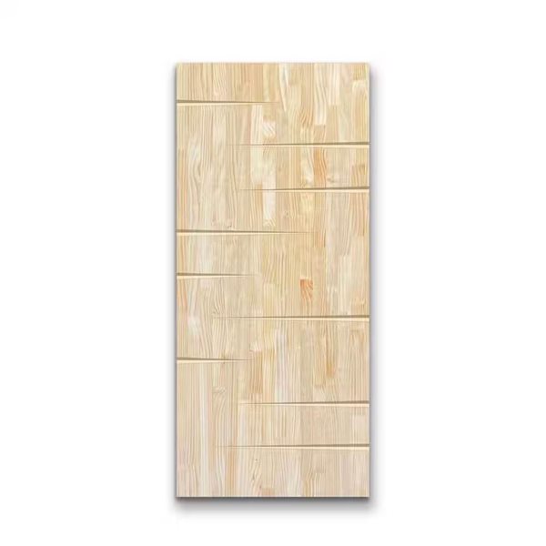 CALHOME 34 x 80-in Pine Wood Unfinished Interior Slab Door