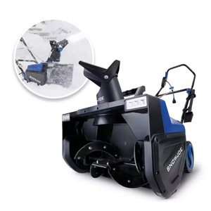 Snow Joe Electric Walk-Behind Snow Blower w/ Dual LED Lights, 22-in