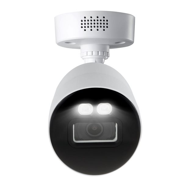 Lorex Fusion 4K 12-Channel Wired/Wi-Fi 2TB DVR Security System w/ 4 Smart Deterrence Cameras