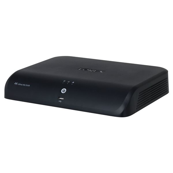 Lorex Fusion 4K 12-Channel Wired/Wi-Fi 2TB DVR Security System w/ 4 Smart Deterrence Cameras