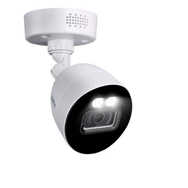 Lorex Fusion 4K 12-Channel Wired/Wi-Fi 2TB DVR Security System w/ 4 Smart Deterrence Cameras