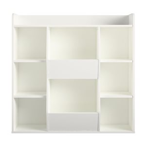 Grande bibliothèque à rangement pour jouets Tyler d'Ameriwood, blanc