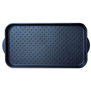 Evertough 27.6 x 14.5-in Black Plastic Boot Tray