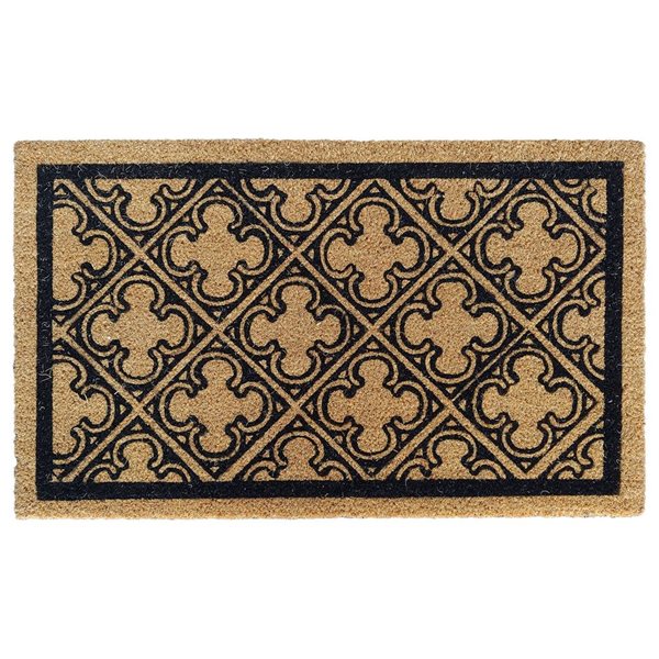 Tapis d'entrée Casier à vin de Floor Choice 18 x 30 po brun