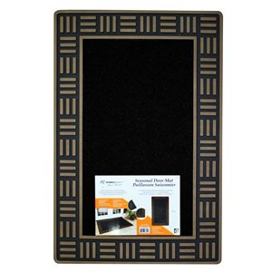 Modern Homes Large 23 x 35-in Bronze Doormat