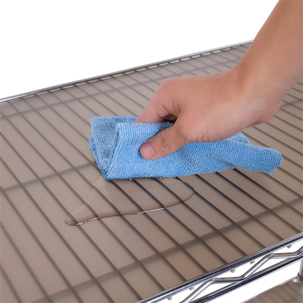 Vancouver Classics 48 x 18-in Polypropylene Individual Fitted Shelf Liners - 6/Pk