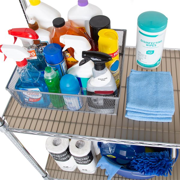 Vancouver Classics 48 x 18-in Polypropylene Individual Fitted Shelf Liners - 6/Pk