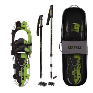 Yukon Charlie's Sherpa 8 x 25-in Snowshoe Kit