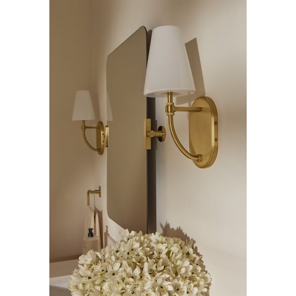 KOHLER Kernen Studio McGee 11.8-in W Brushed Nickel Three-light Modern Wall Sconce