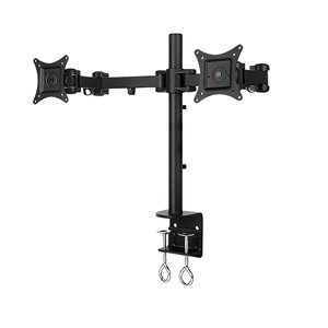 TygerClaw 13 to 27-in Dual Monitor Desk Clam Mount