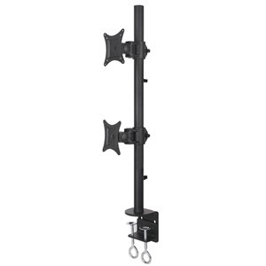 TygerClaw Adjustable Double VESA Monitor Mount for 13 to 32-in Screens